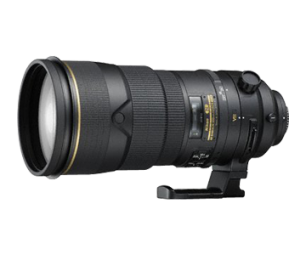 Utrustning objektiv Nikon AF-S 300 f/2.8 VRII ED min kamerautrustning objektiv
