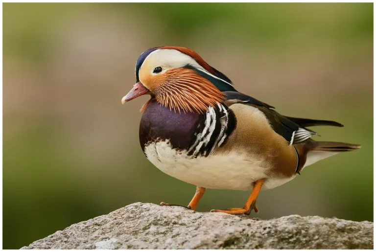 Mandarinand - (Aix galericulata)