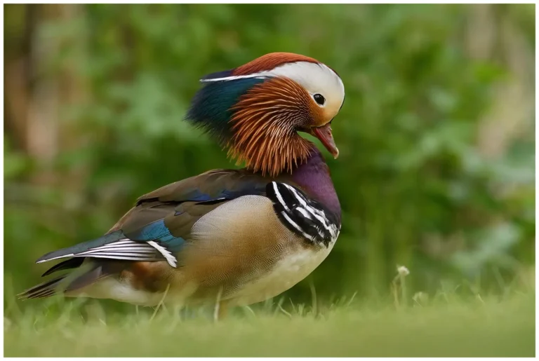 Mandarinand - (Aix galericulata)
