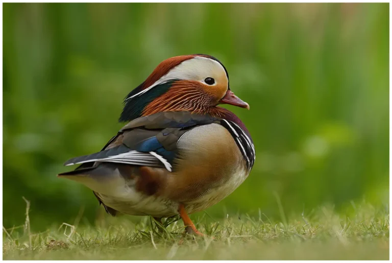 Mandarinand - (Aix galericulata)